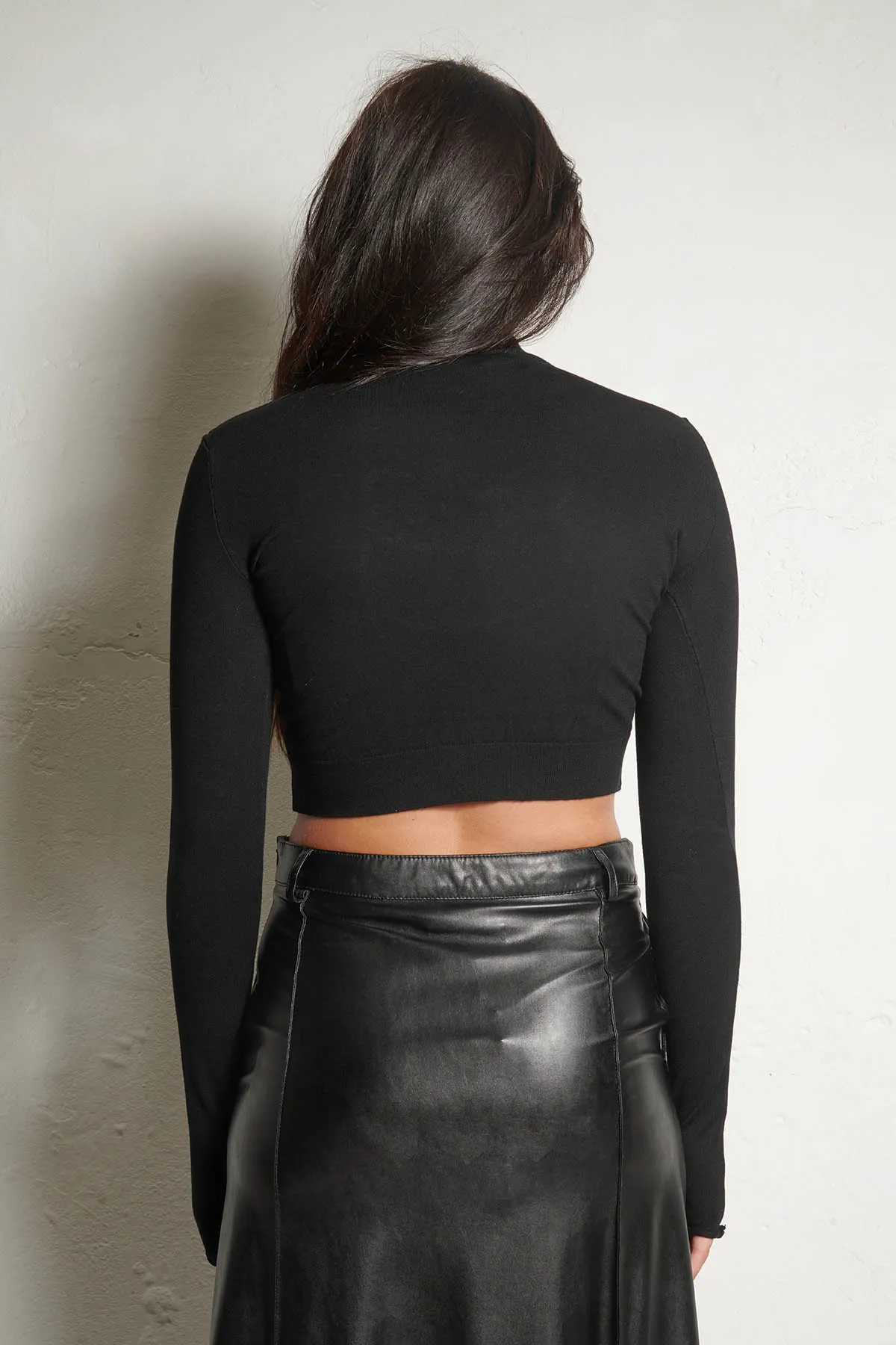 ANIYE BY Crop top BLACK KIT