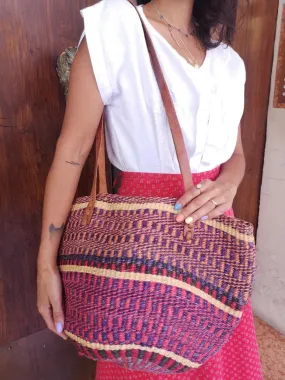 Borsa in corda multicolor