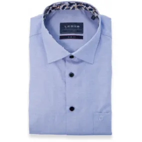 Camicia Ledub manica lunga slim fit Azzurro