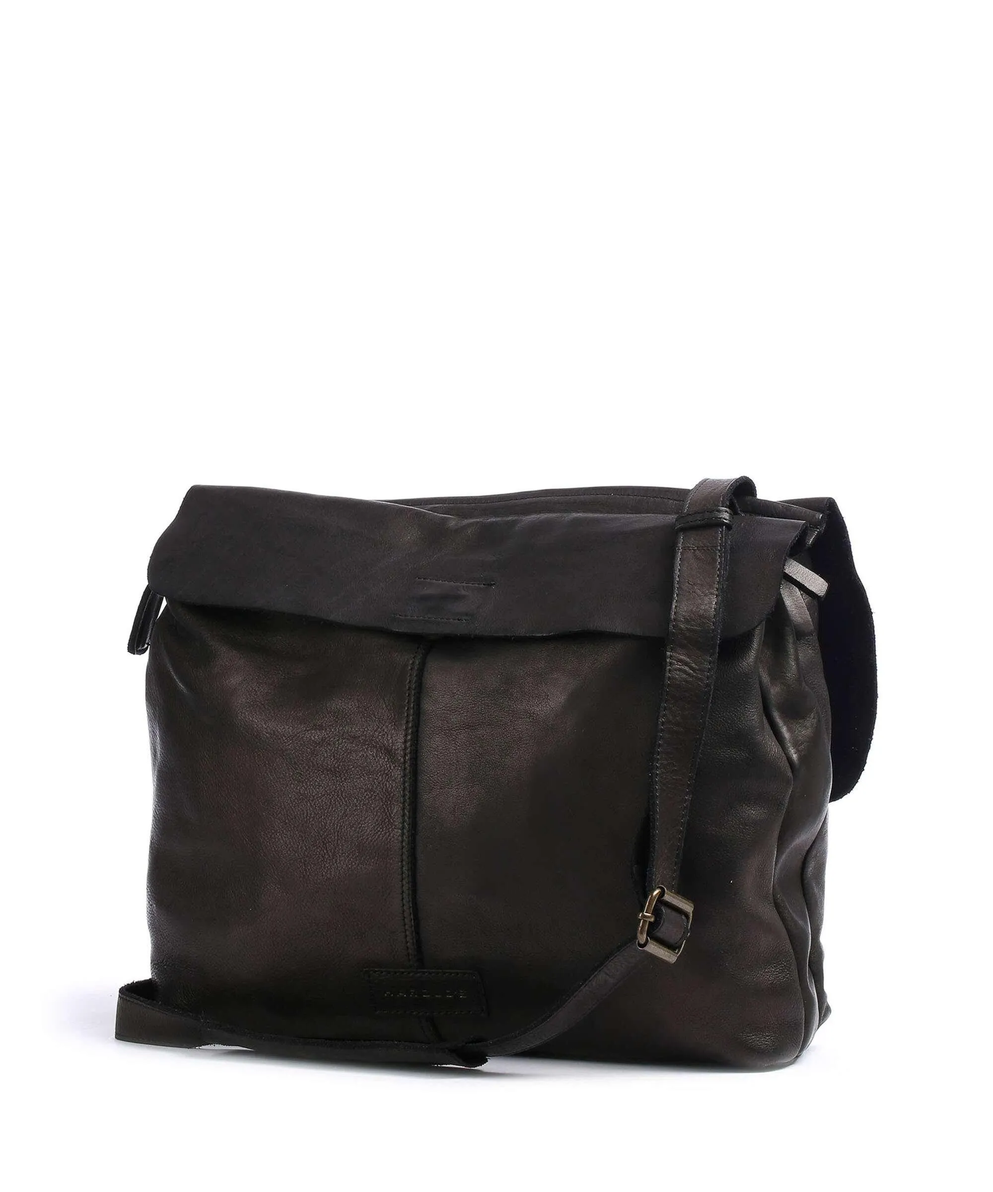  Harold's Submarine Borsa messenger pelle bovina nero  