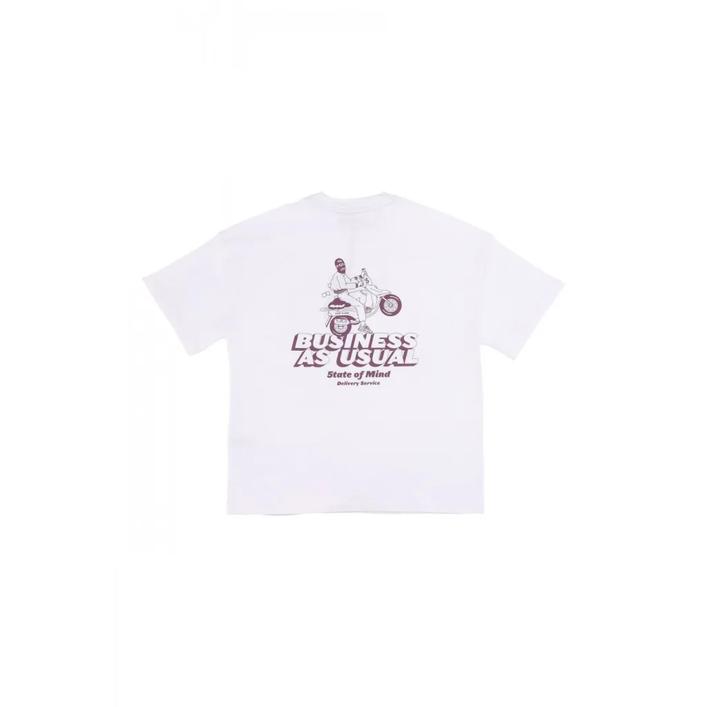 maglietta uomo business as usual WHITE