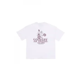 maglietta uomo business as usual WHITE