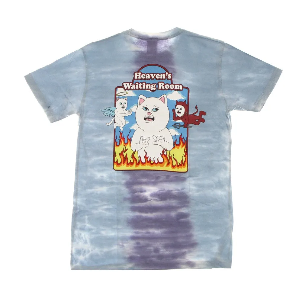Maglietta Uomo Limbo Tee Light Blue Split Dye