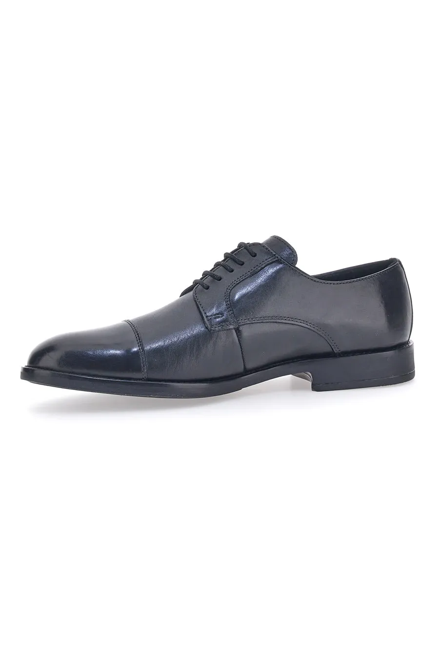   MAX DILLAN Scarpe Stringate Nere In Vera Pelle Max Dillan 5001