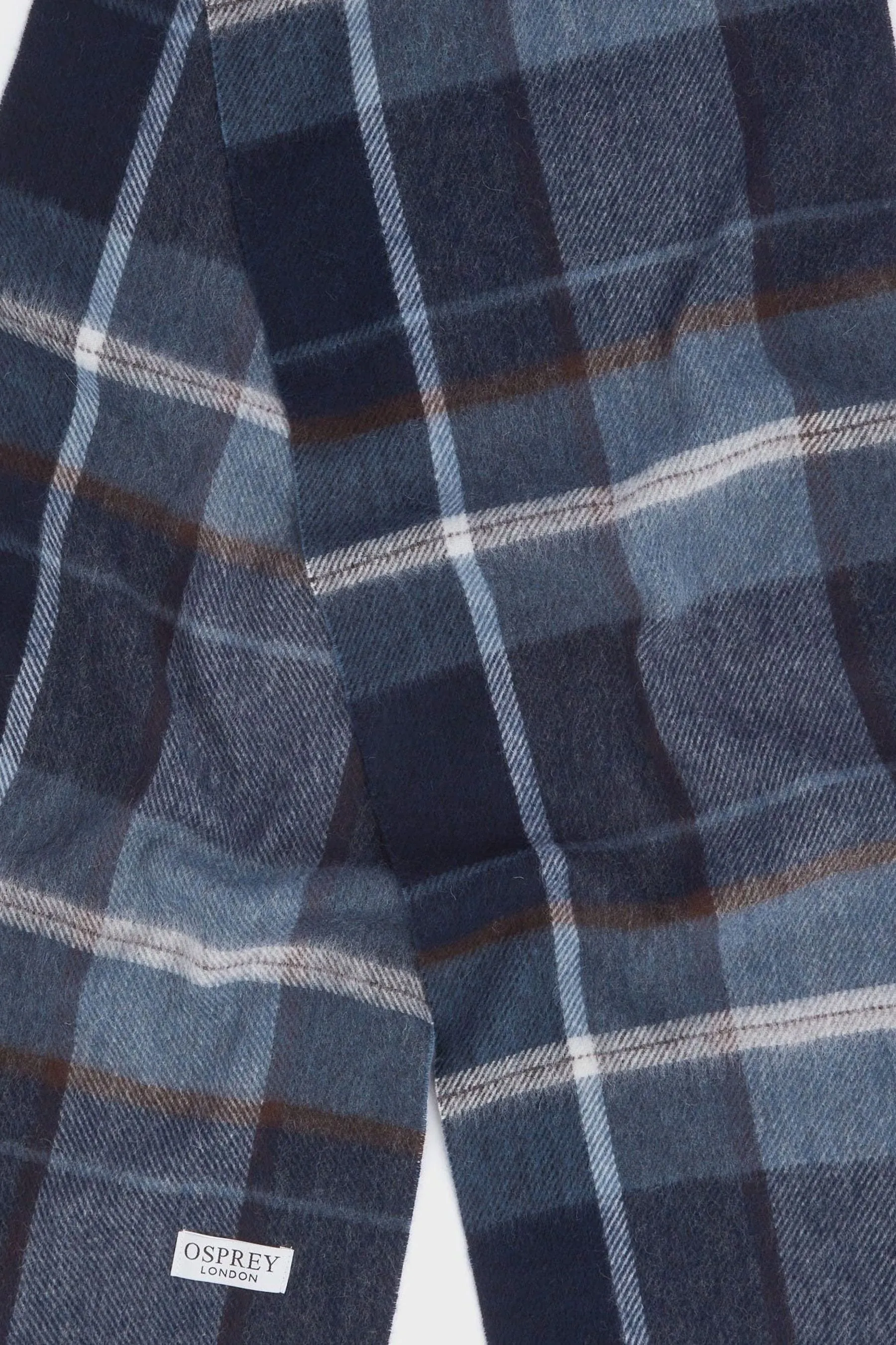 Osprey London Blu - Skye - Sciarpa in cachemire