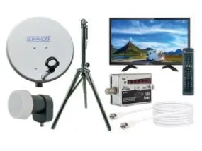 Schwaiger set parabola con TV 20