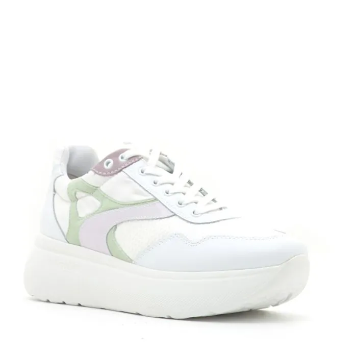 SNEAKERS SKIPPER IN PELLE